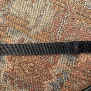 Black Titanium Milanese Apple Watch Band - Medium